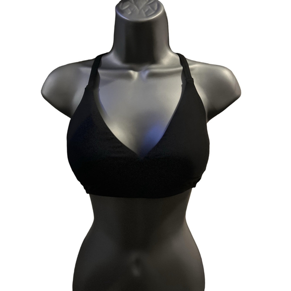 NWT Calia Triangle Bikini Top XS Black - Picture 1 of 11